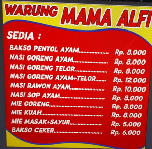 WARUNG MAMA ALFI