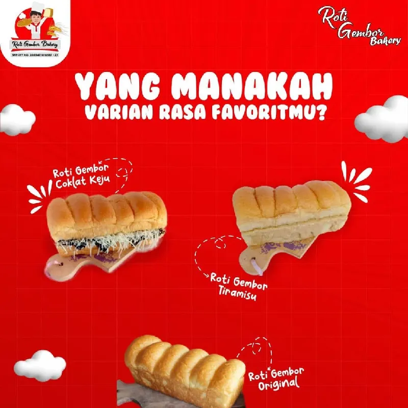 Roti Gembor Kandangan