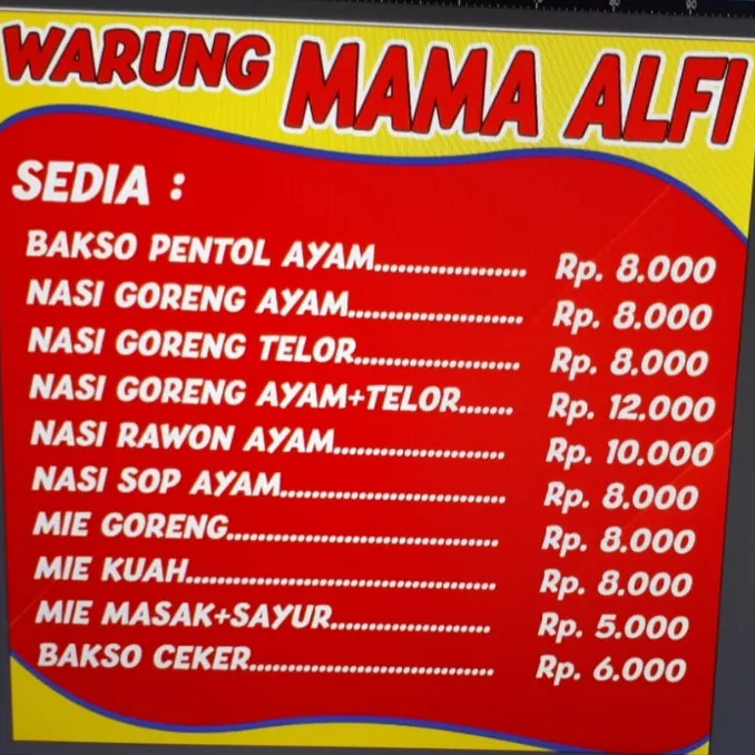 Warung Mama Alfi Kandangan Hulu 3