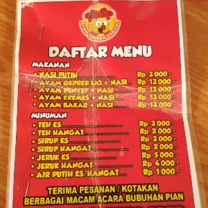 Ayam Geprek Sabilal